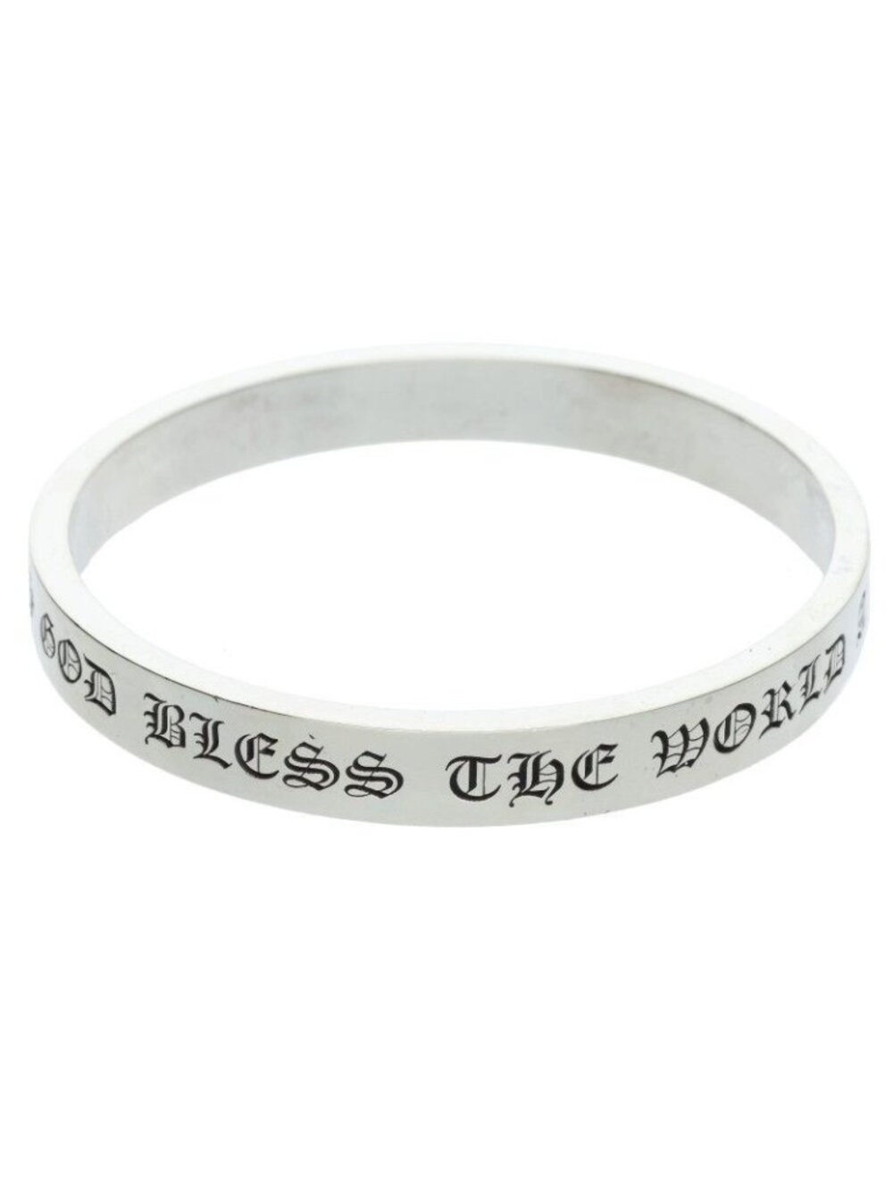 Chrome Hearts Bangle Spacer 9 Silver Bracelet